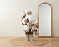 Pai Natal Decorativo Branco com Lanterna | 45 cm - Thumbnail 3