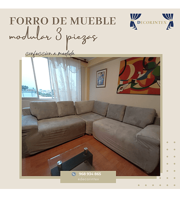 FORRO DE MUEBLES A MEDIDA