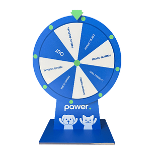 RULETA DE ESCRITORIO 30CM