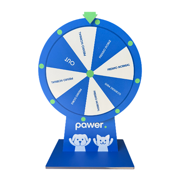 RULETA DE ESCRITORIO 30CM 1