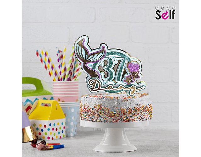 Cake Topper CUMPLEAÑOS Para Tarta 🎂 Personalizado