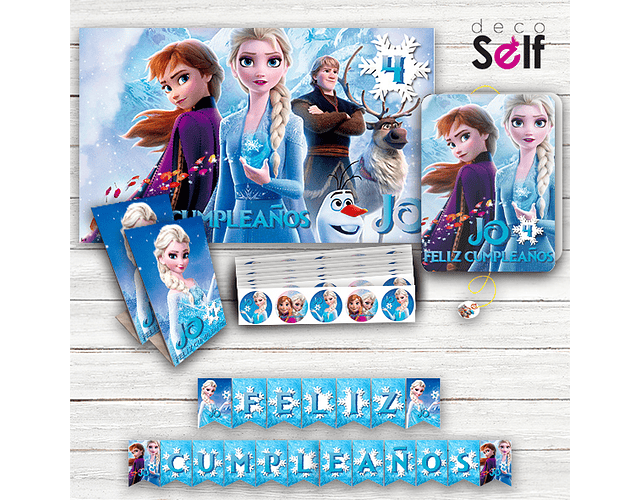 Pack Cumpleaños FROZEN 2