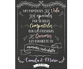 Pizarra Personalizada para Matrimonios