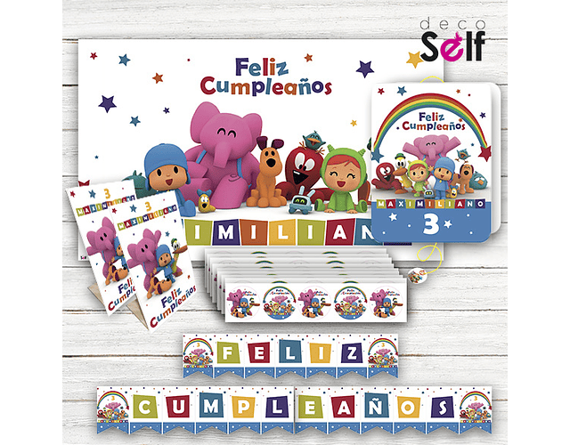 Pack Cumpleaños POCOYO