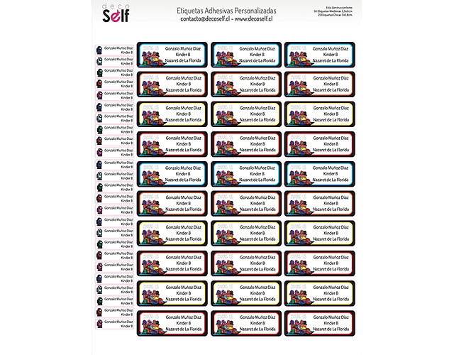 Etiquetas Adhesivas Among Us
