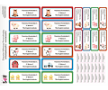 Etiquetas Adhesivas ANIMALES DE LA GRANJA