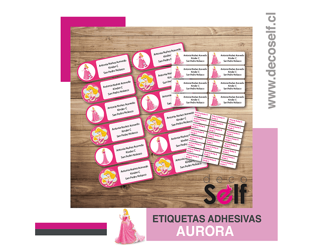 Etiquetas Adhesivas AURORA