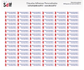 Etiquetas Adhesivas ELMO