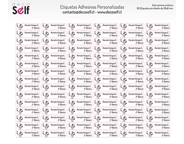 Etiquetas Adhesivas MESSI 2022