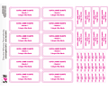 Etiquetas Adhesivas SIMPLE ROSADA