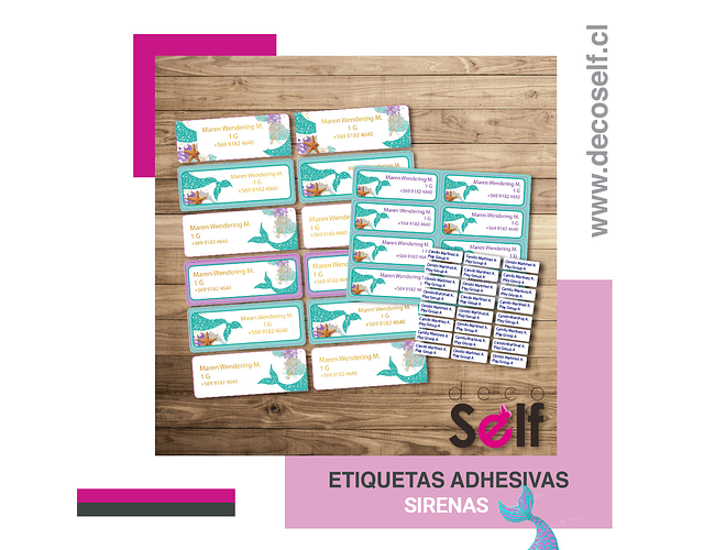 Etiquetas Adhesivas SIRENA