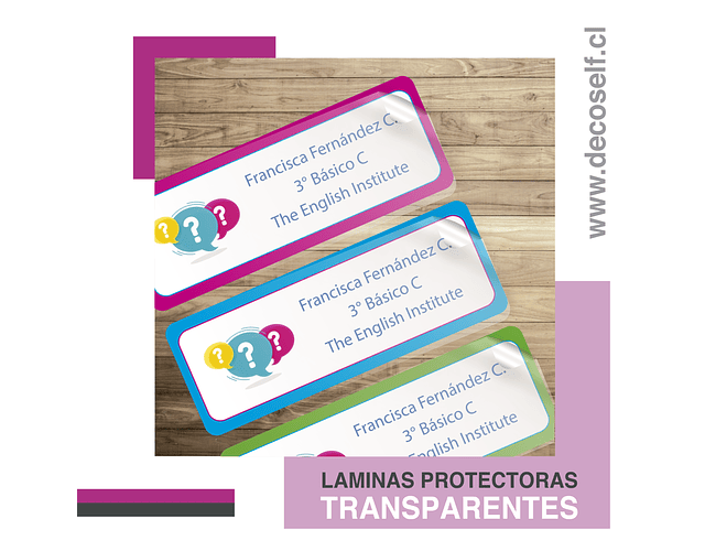 Láminas Protectoras Transparentes