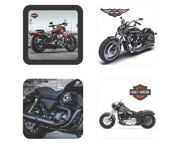 Posavasos Harley Davidson