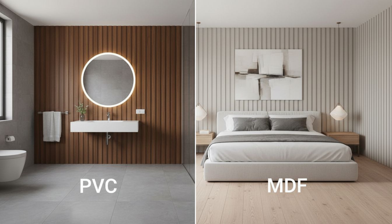¿Cuál elegir? Wall Panel MDF o PVC