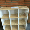 Organizador de madera, mixto 100*100*35 cm