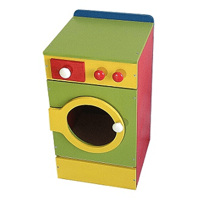 Lavadora de madera juguete Color 