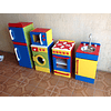Microondas de madera juguete Color 