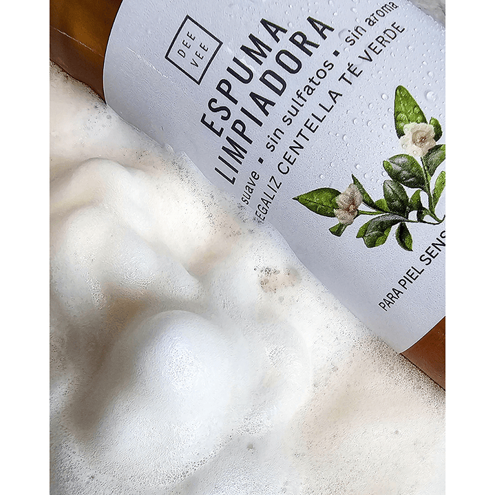 Espuma Limpiadora Facial Rosácea  3