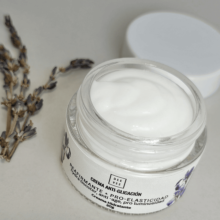 Crema Anti-Glicación Facial - Reafirma y Mejora la Elasticidad - 30grs 2