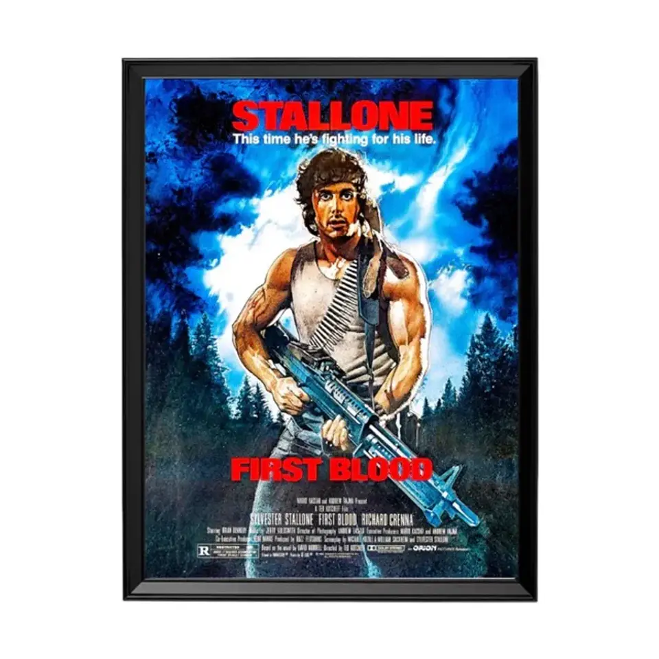 Cuadro Rambo First Blood 1
