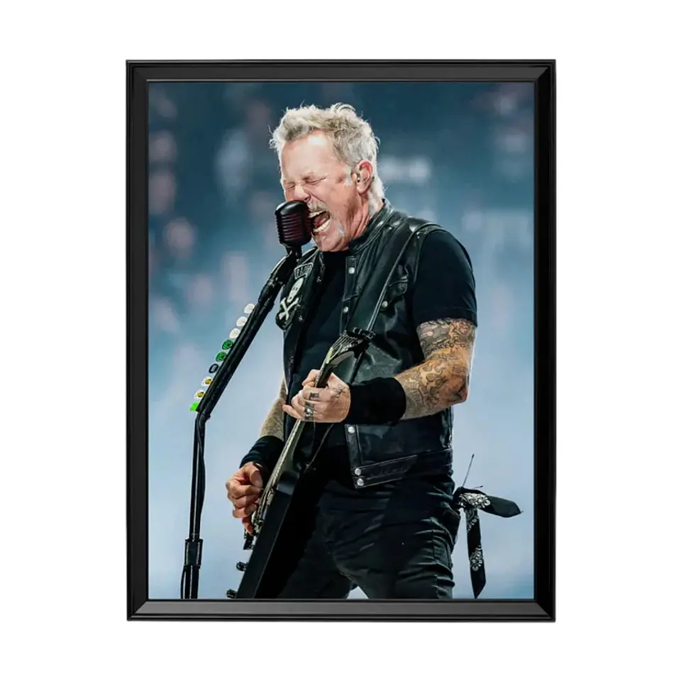 Cuadro James Hetfield Metallica 1