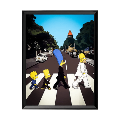 Los Simpson Abbey Road