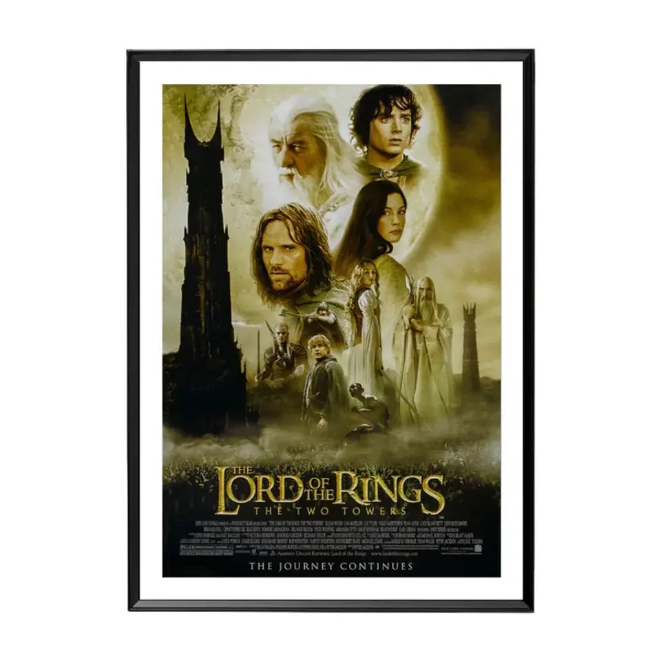 Cuadro El Señor De Los Anillos - Las dos torres 1