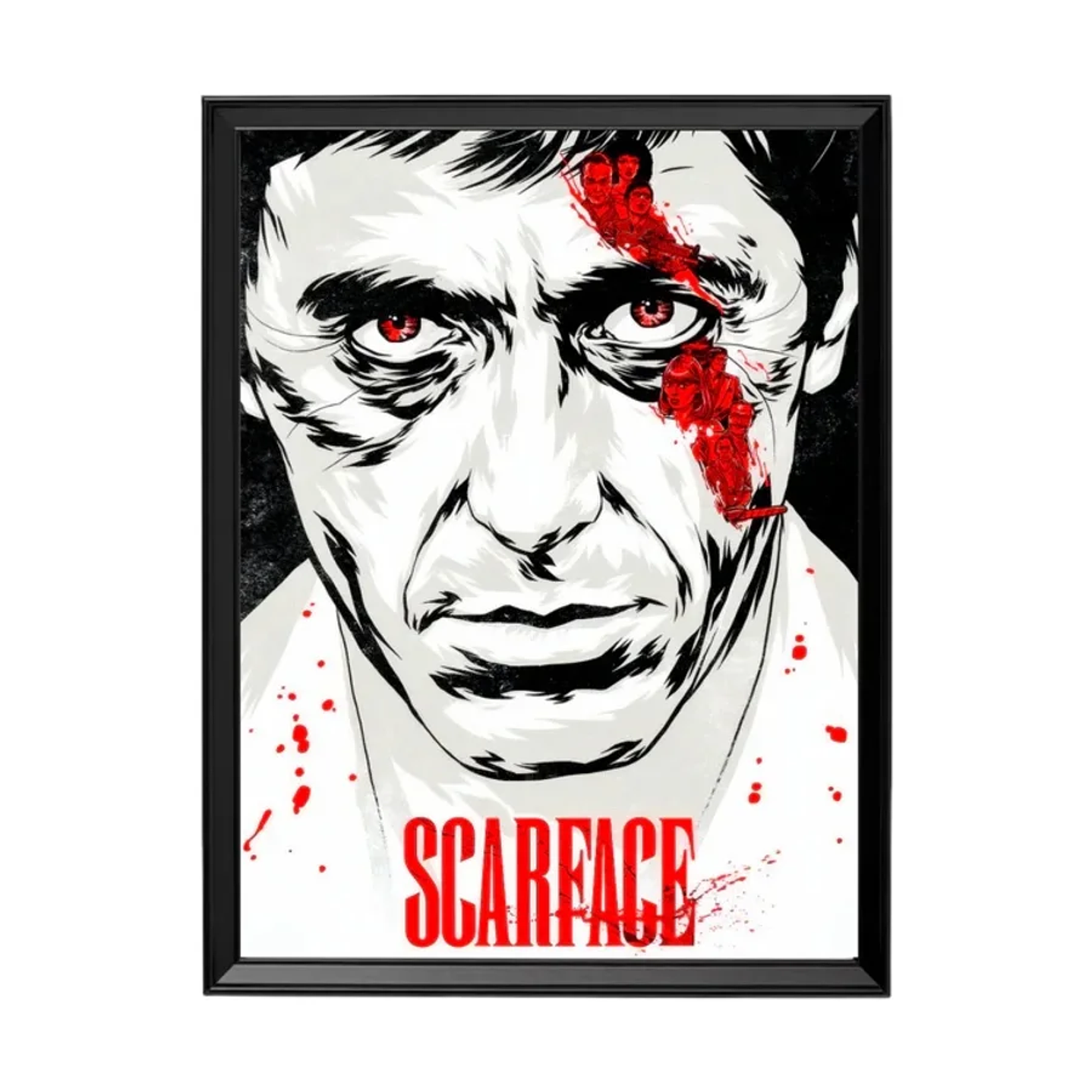 Scarface (Cara-cortada) Al Pacino 1