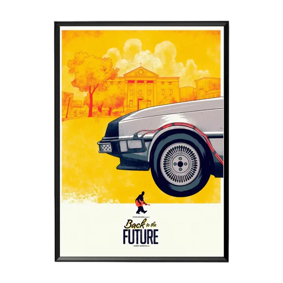 Cuadro Volver Al Futuro 1