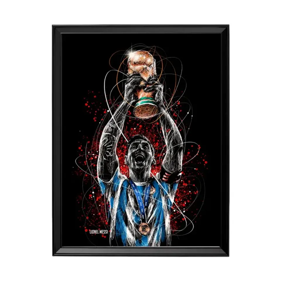 Cuadro Lionel Messi Argentina 1