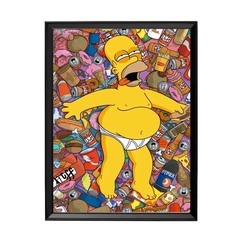Cuadro Los Simpson (Homero) 1