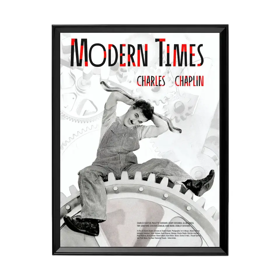 Cuadro Modern Time (Charles Chaplin) 1