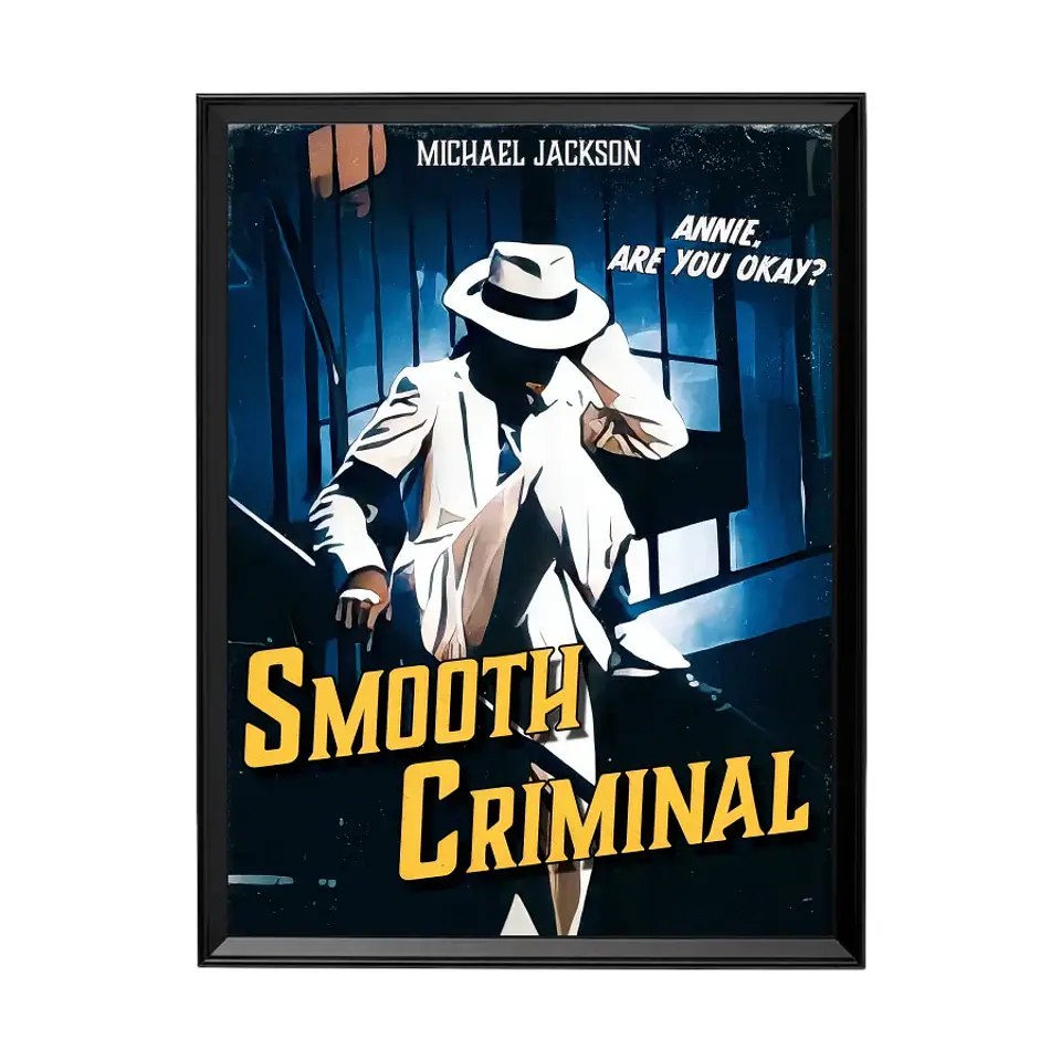 Cuadro Michael Jackson Smooth Criminal 1