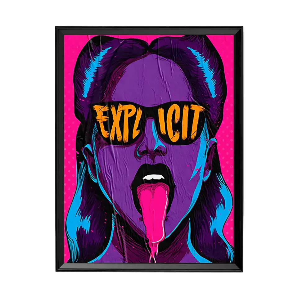 Cuadro Attitude Queen (Pop Art) 1