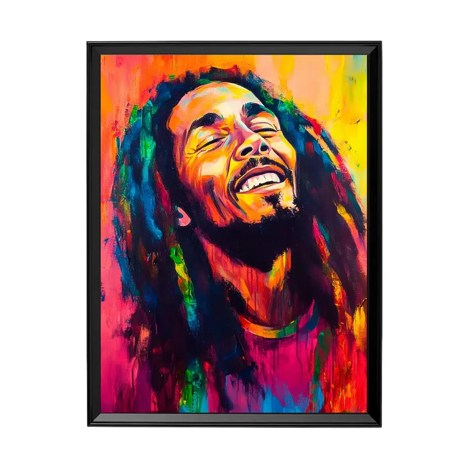 Cuadro Bob Marley (Pop Art) 1