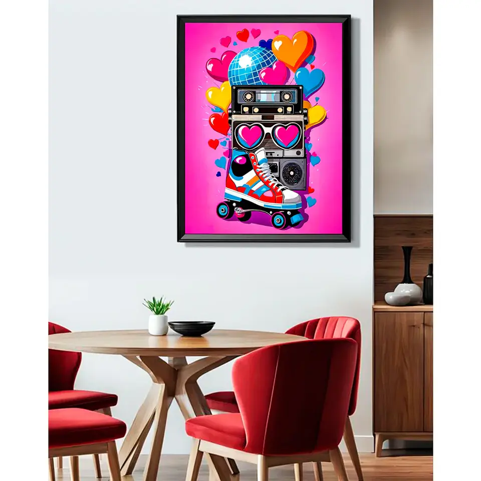 Cuadro Fiesta Retro Mix 2