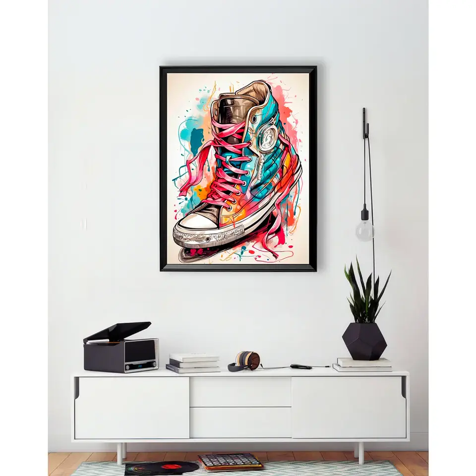 Cuadro Zapatilla Retro (Sneaker Vibe) 2