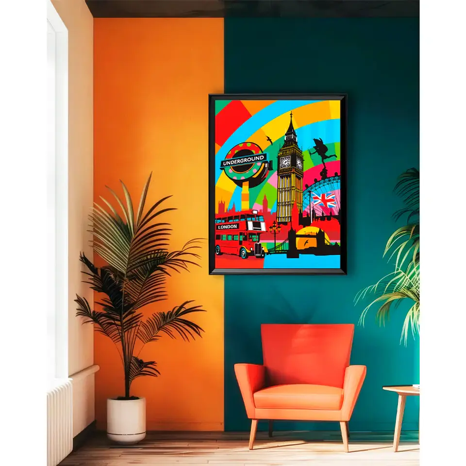 Cuadro London Pop 2