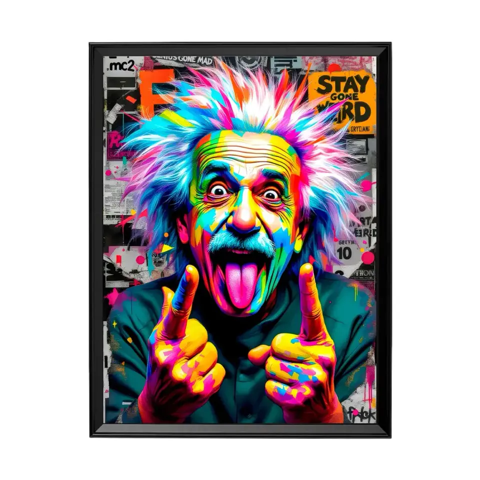 Cuadro Albert Einstein (Einstein Pop) 1