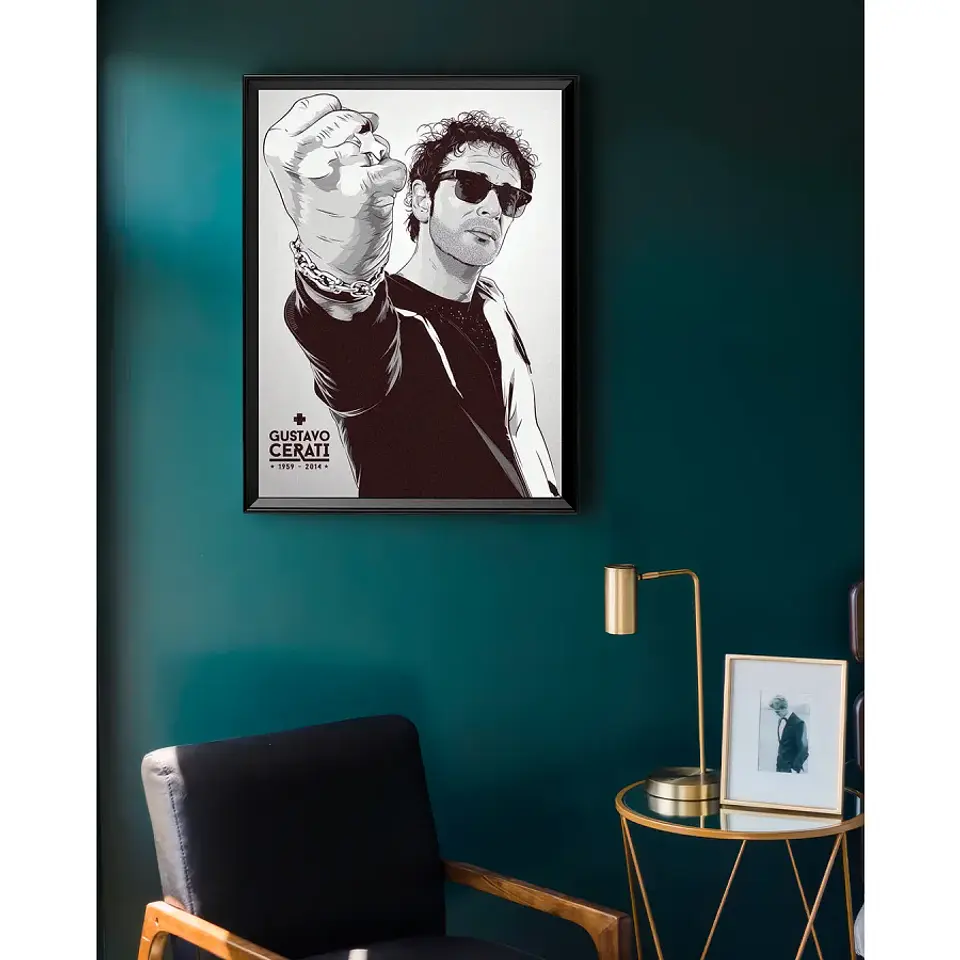 Cuadro Gustavo Cerati 2