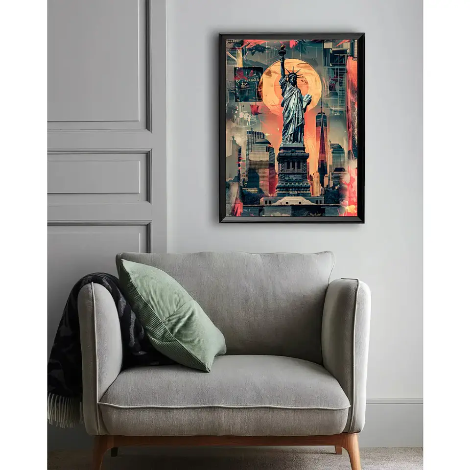 Cuadro Libertad Urbana: El Corazón De Nueva York 2