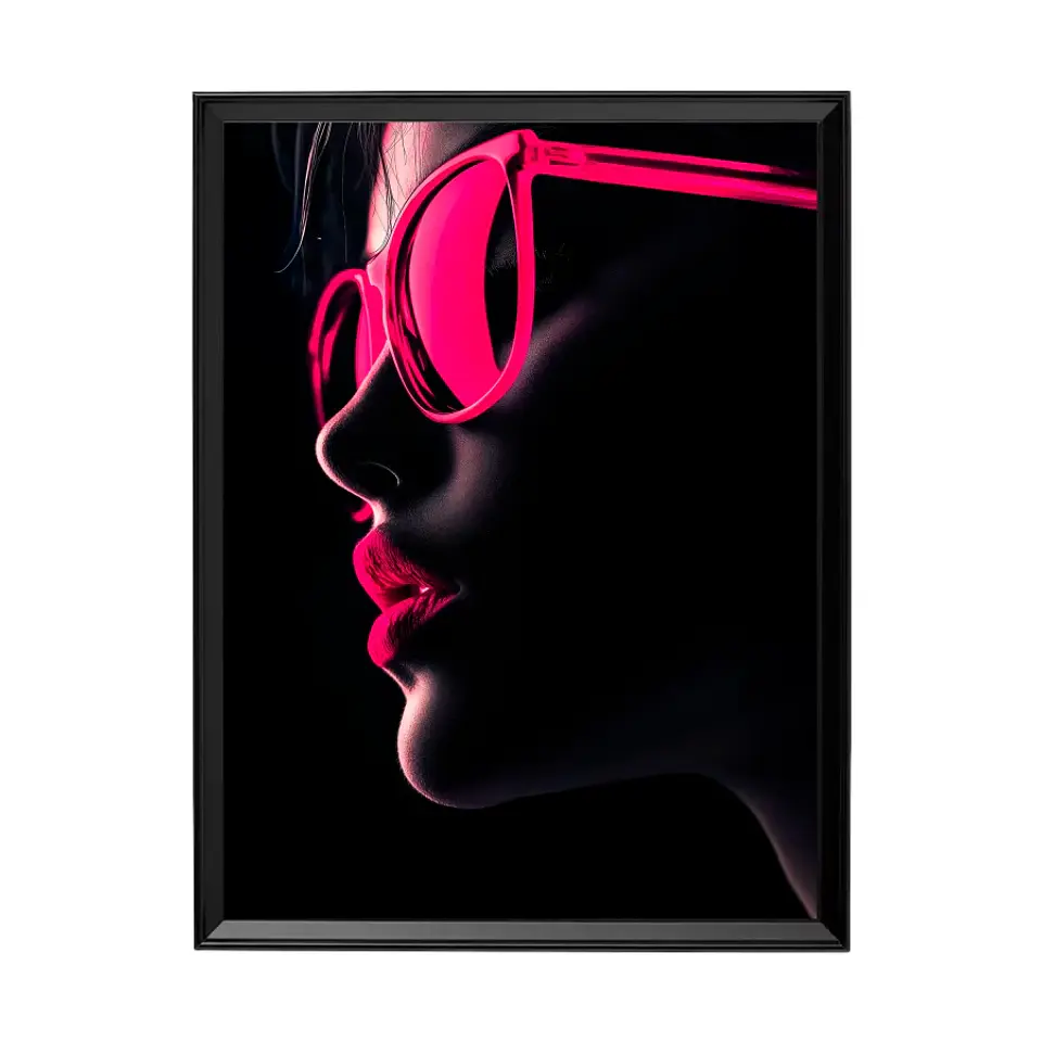 Cuadro Neón Nocturno 1