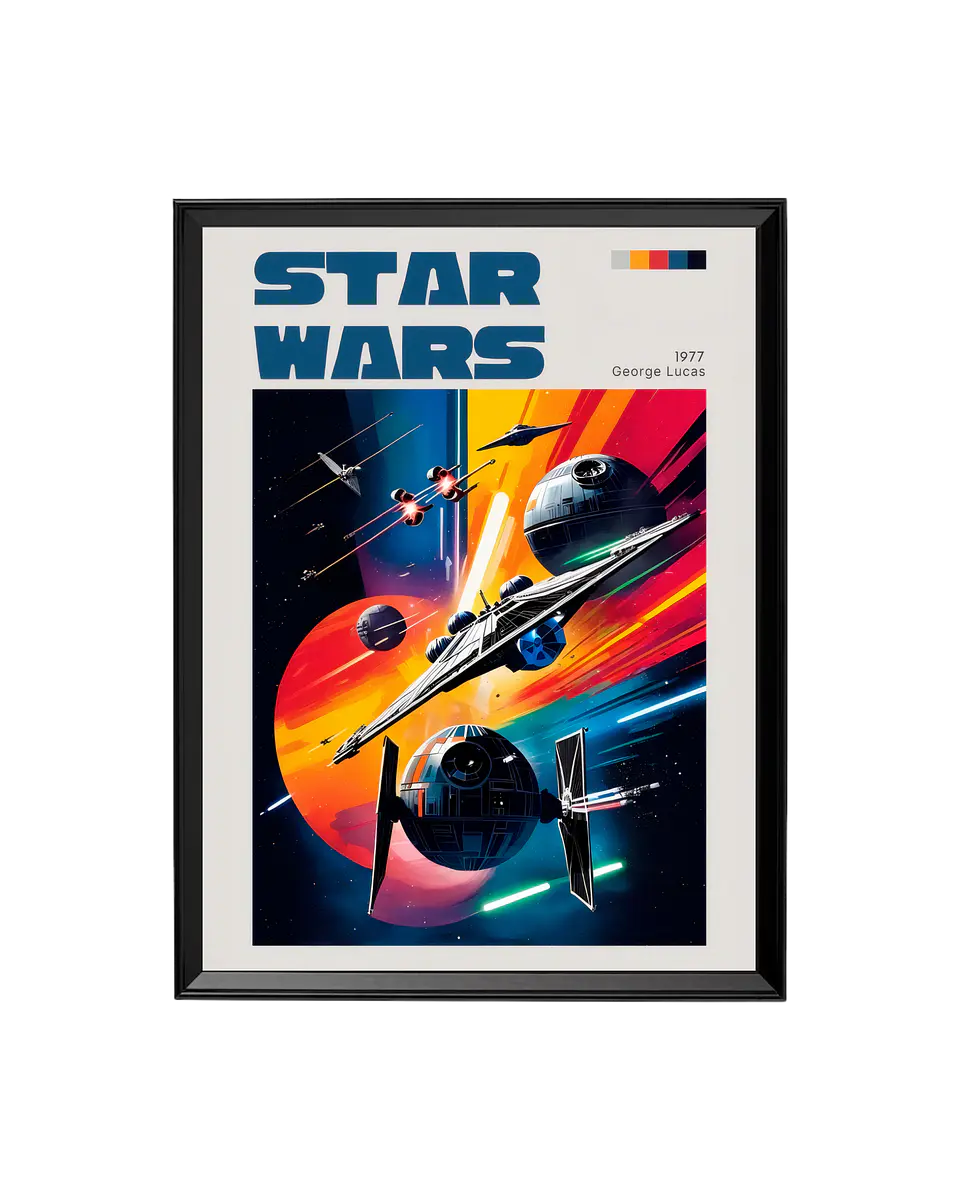 Cuadro Cuadro Star Wars - Una Nueva Esperanza 1