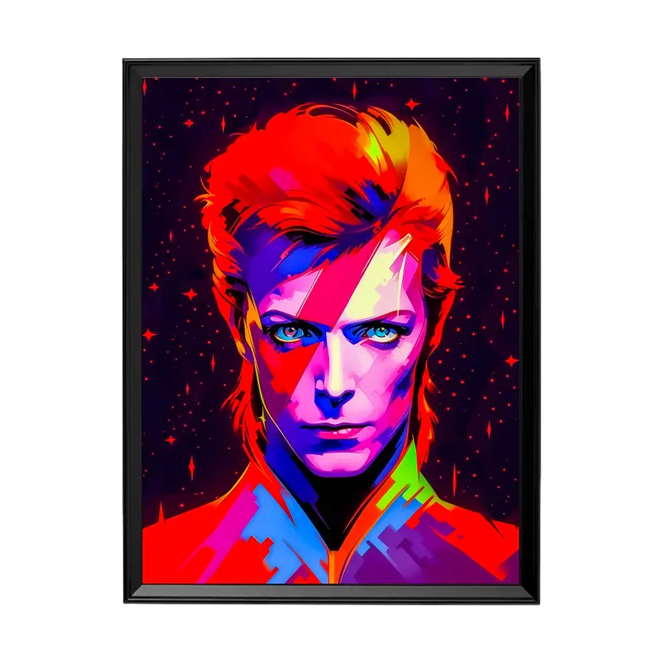 Cuadro Cuadro David Bowie - Pop Art 1