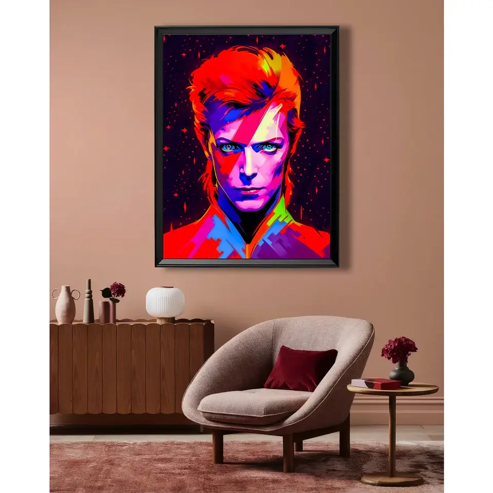 Cuadro Cuadro David Bowie - Pop Art 2