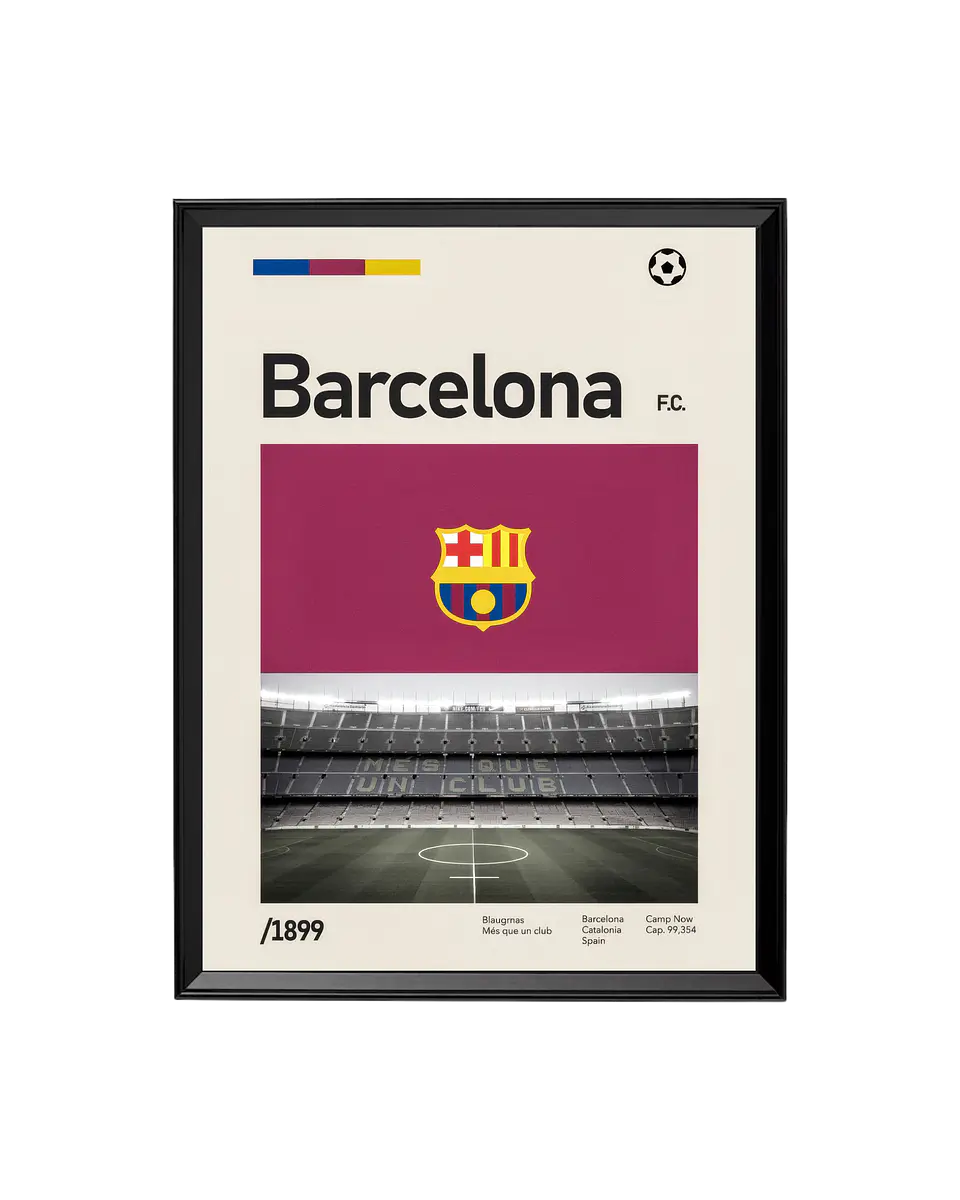 Cuadro Barcelona FC -  Estadio 1