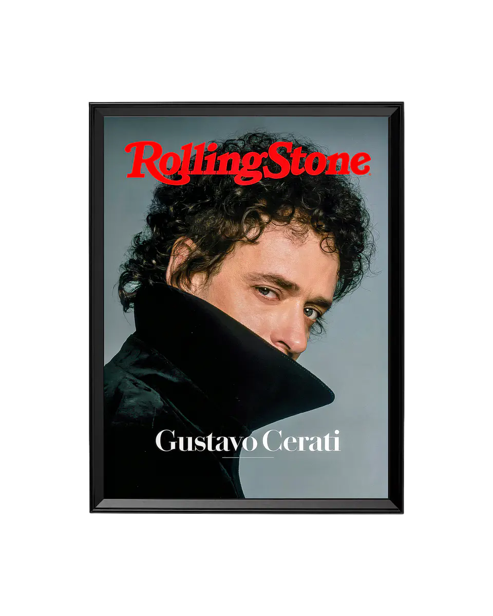 Cuadro Gustavo Cerati - Rolling Stone 1