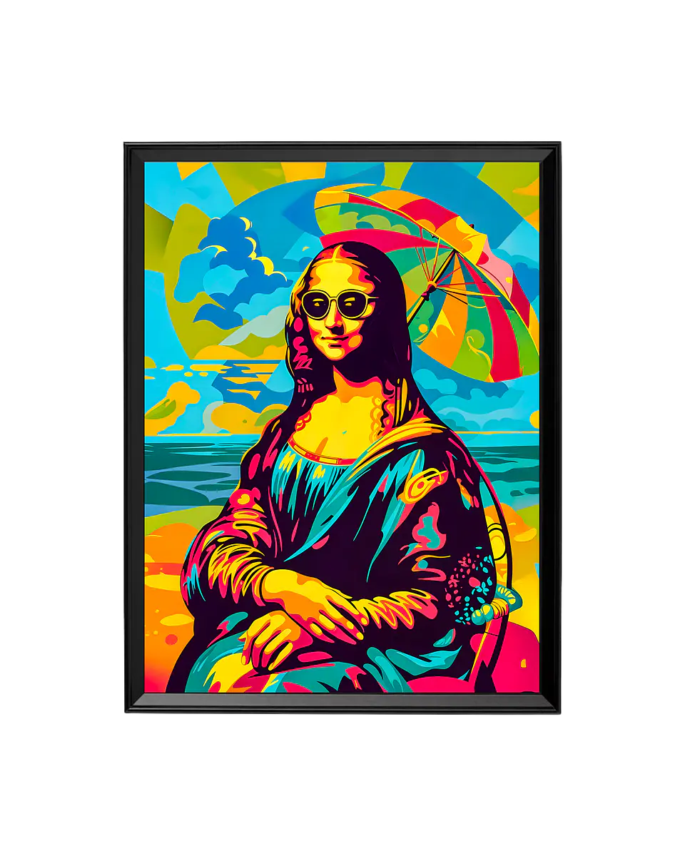 Cuadro Mona Lisa Vibes 1