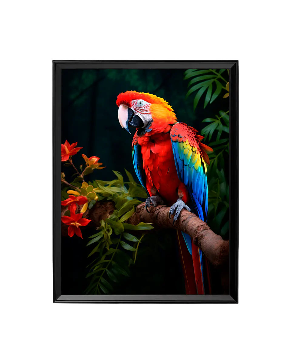 Cuadro El Guacamayo Vibrante 1