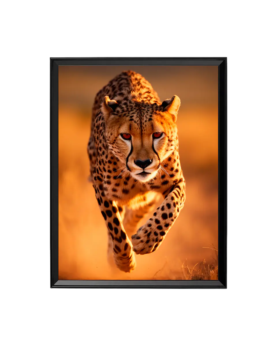 Cuadro Guepardo Al Galope 1